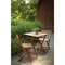 Linon Home Decor Linon Home Decor 3 pc Brown Wood Bistro Set 21180T36STAS01U - alternate 5